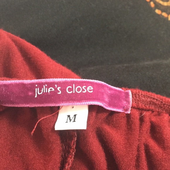 Julie’s Closet Raspberry Open Back Top - Picture 5 of 5